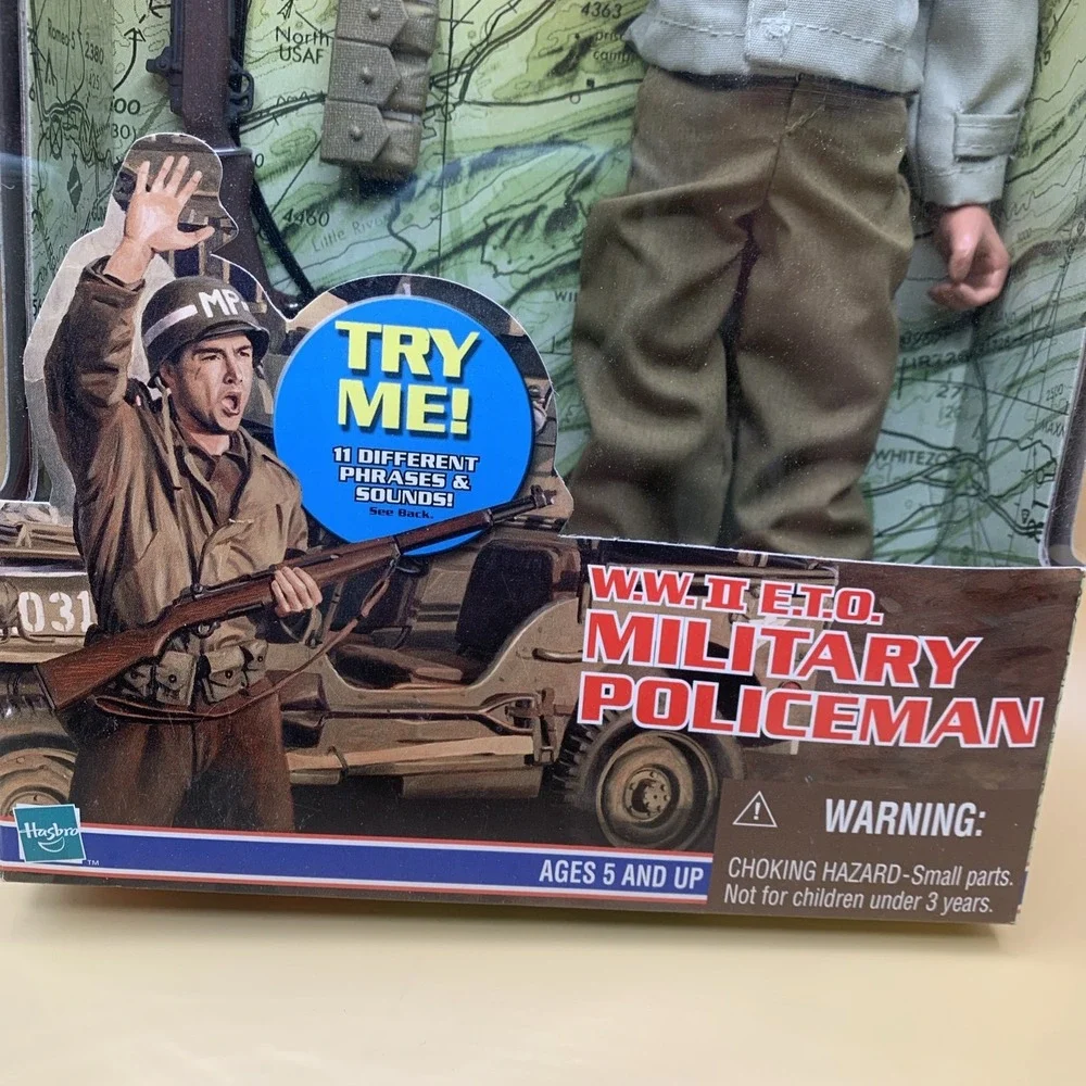 Boxed G.I. Joe WWII ETO Military Policeman Action Figure 12